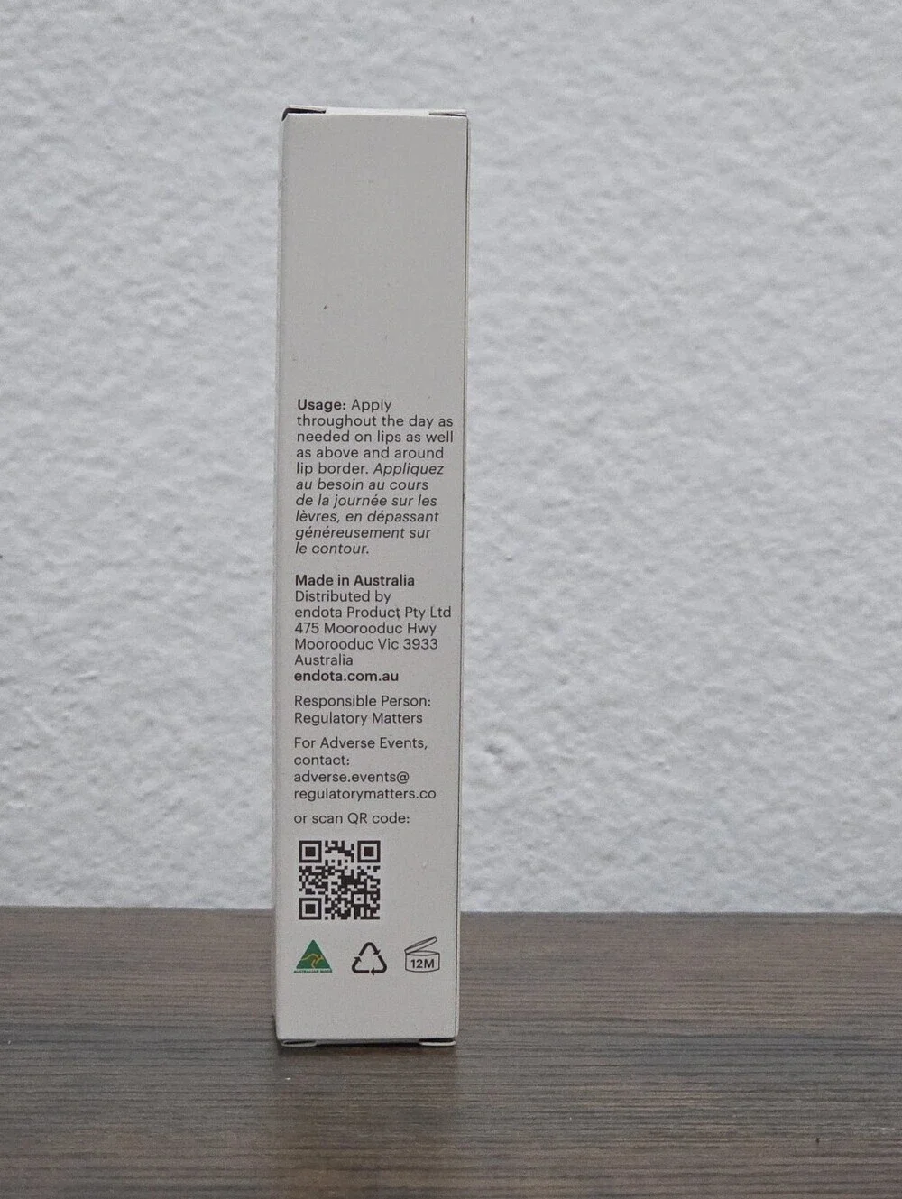 Endota New Age Hyaluronic Lip Treatment for Smoother & Plumper Lips
